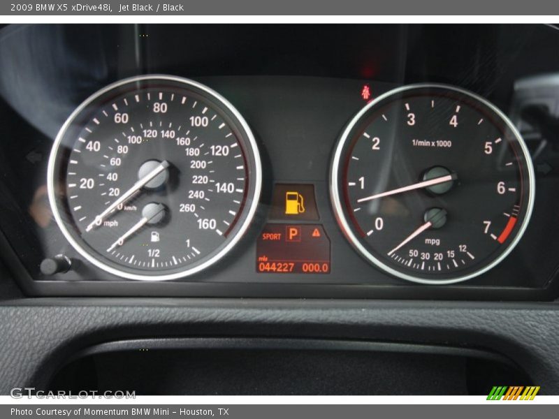 Jet Black / Black 2009 BMW X5 xDrive48i
