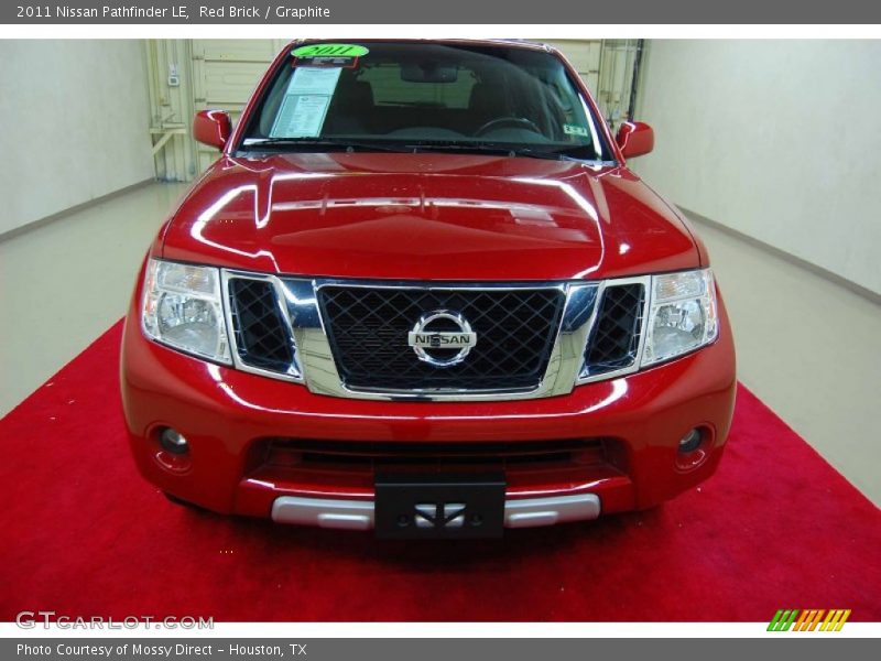 Red Brick / Graphite 2011 Nissan Pathfinder LE