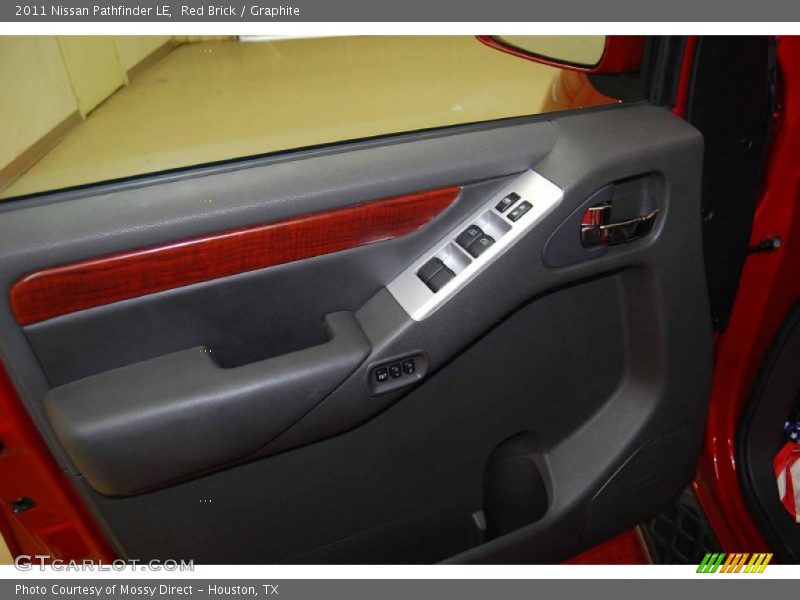 Red Brick / Graphite 2011 Nissan Pathfinder LE
