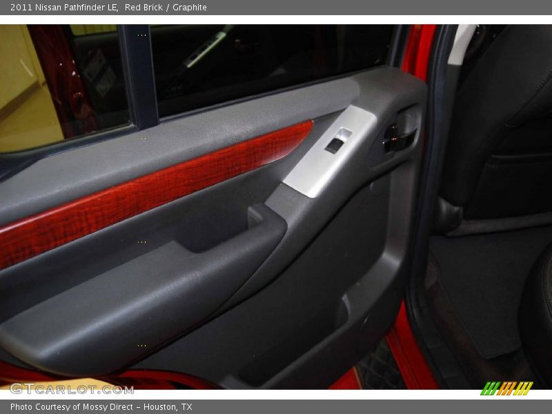 Red Brick / Graphite 2011 Nissan Pathfinder LE