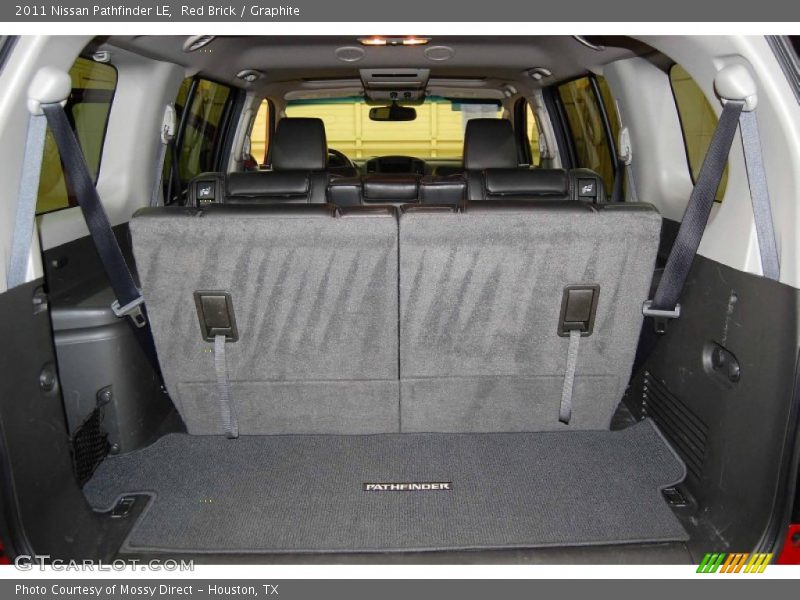 Red Brick / Graphite 2011 Nissan Pathfinder LE
