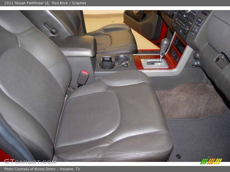 Red Brick / Graphite 2011 Nissan Pathfinder LE