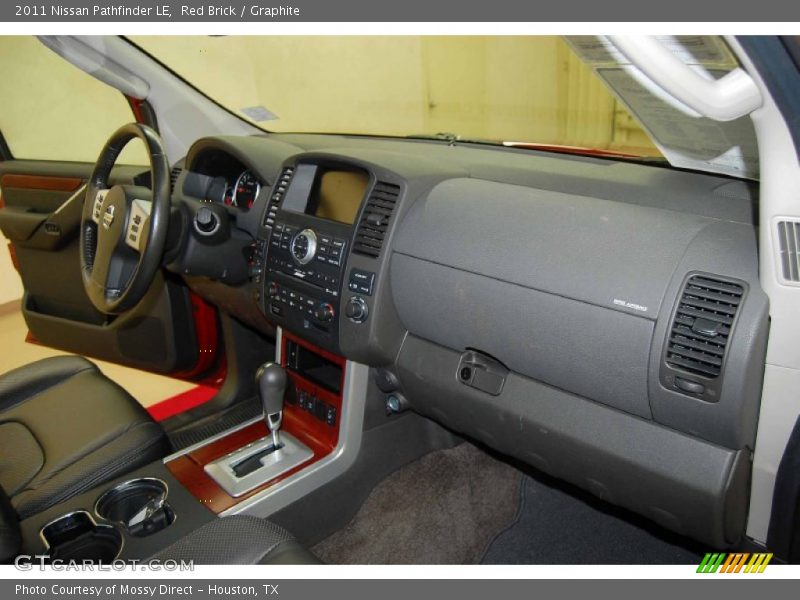 Red Brick / Graphite 2011 Nissan Pathfinder LE