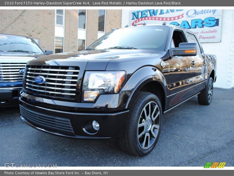 Lava Red Metallic / Harley Davidson Lava Red/Black 2010 Ford F150 Harley-Davidson SuperCrew 4x4