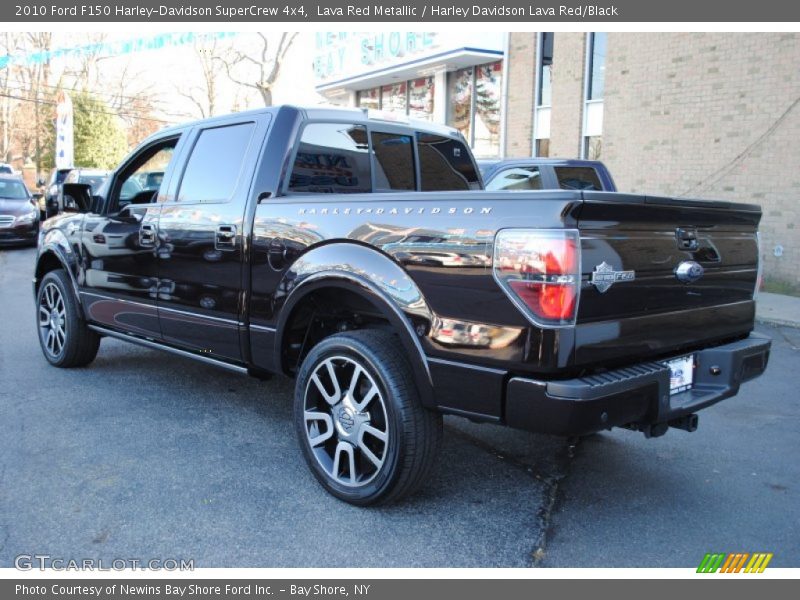 Lava Red Metallic / Harley Davidson Lava Red/Black 2010 Ford F150 Harley-Davidson SuperCrew 4x4