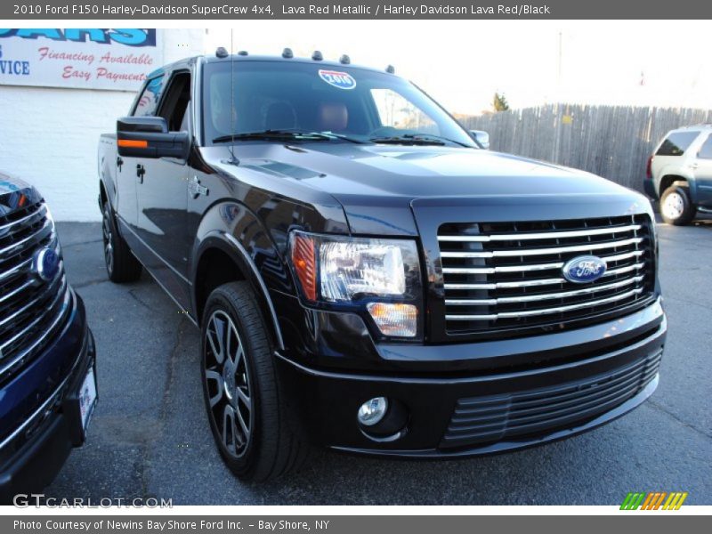 Lava Red Metallic / Harley Davidson Lava Red/Black 2010 Ford F150 Harley-Davidson SuperCrew 4x4