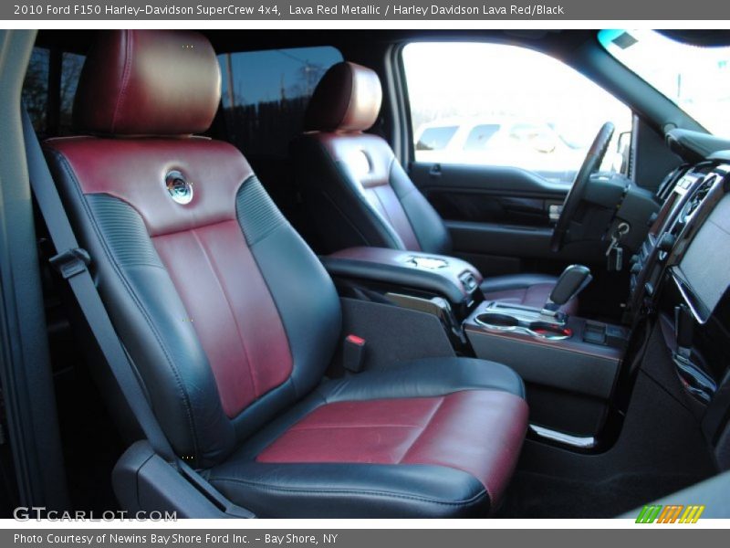  2010 F150 Harley-Davidson SuperCrew 4x4 Harley Davidson Lava Red/Black Interior