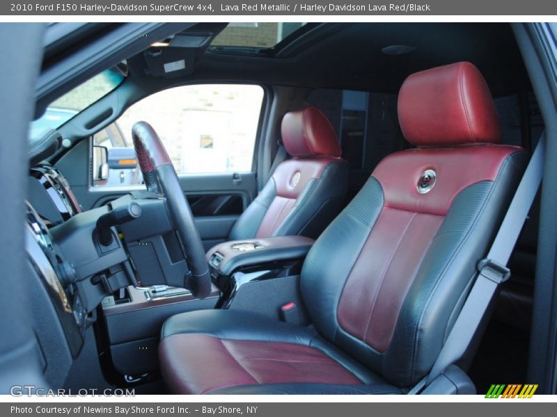  2010 F150 Harley-Davidson SuperCrew 4x4 Harley Davidson Lava Red/Black Interior