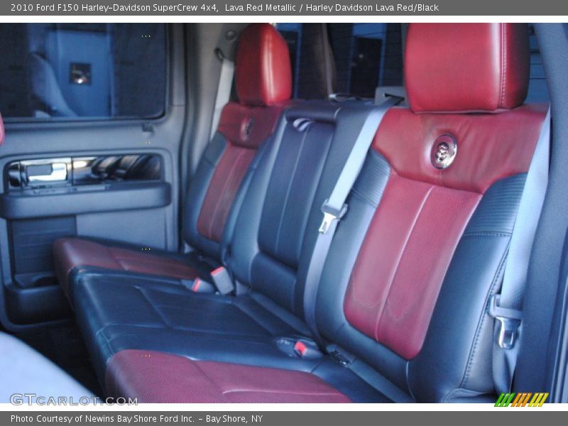  2010 F150 Harley-Davidson SuperCrew 4x4 Harley Davidson Lava Red/Black Interior