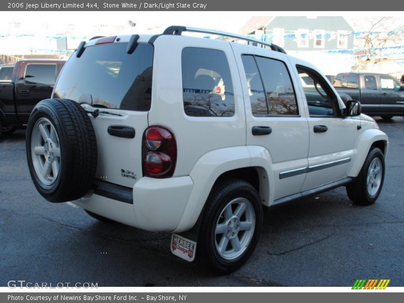 Stone White / Dark/Light Slate Gray 2006 Jeep Liberty Limited 4x4
