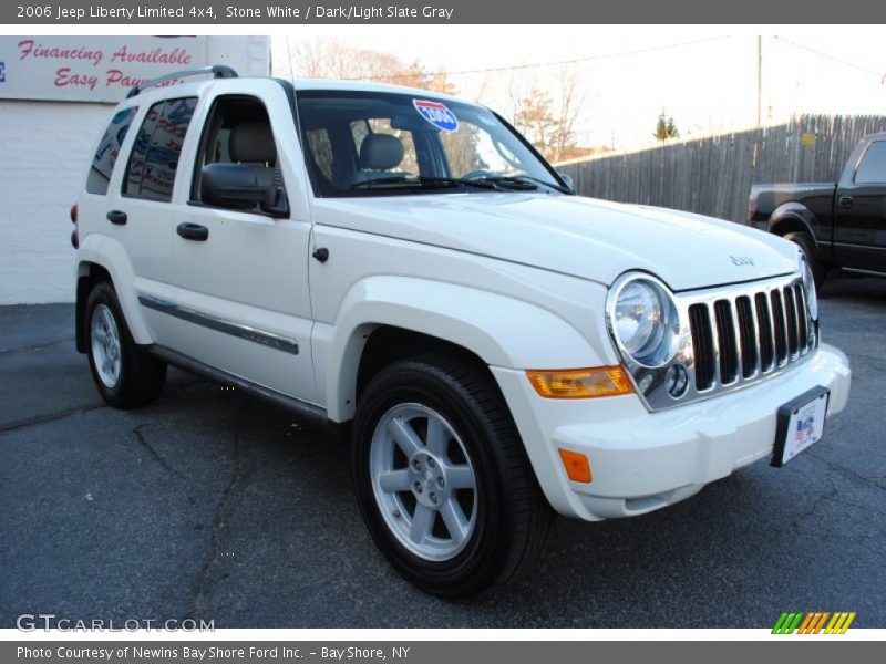 Stone White / Dark/Light Slate Gray 2006 Jeep Liberty Limited 4x4