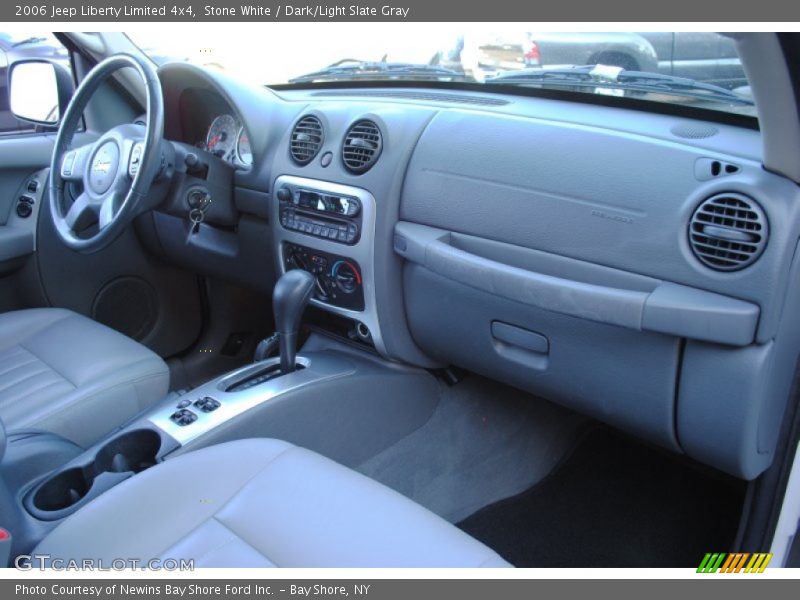 Stone White / Dark/Light Slate Gray 2006 Jeep Liberty Limited 4x4