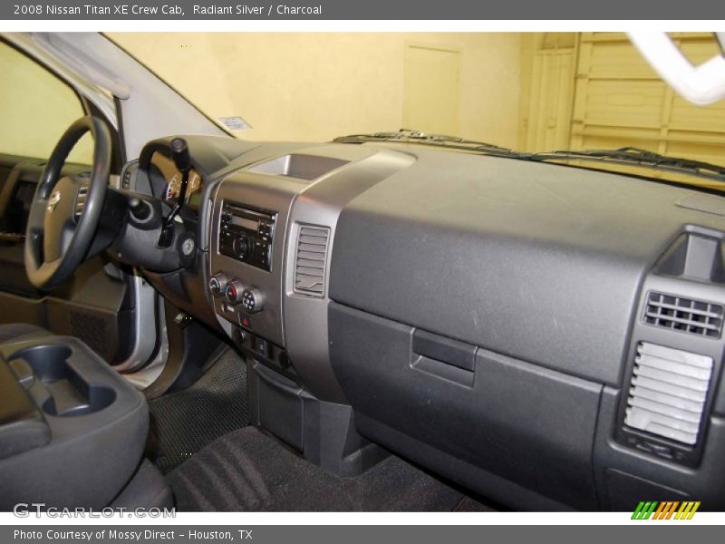 Radiant Silver / Charcoal 2008 Nissan Titan XE Crew Cab