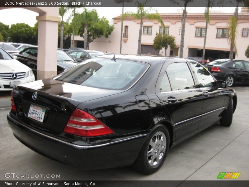 Black / Charcoal 2000 Mercedes-Benz S 500 Sedan