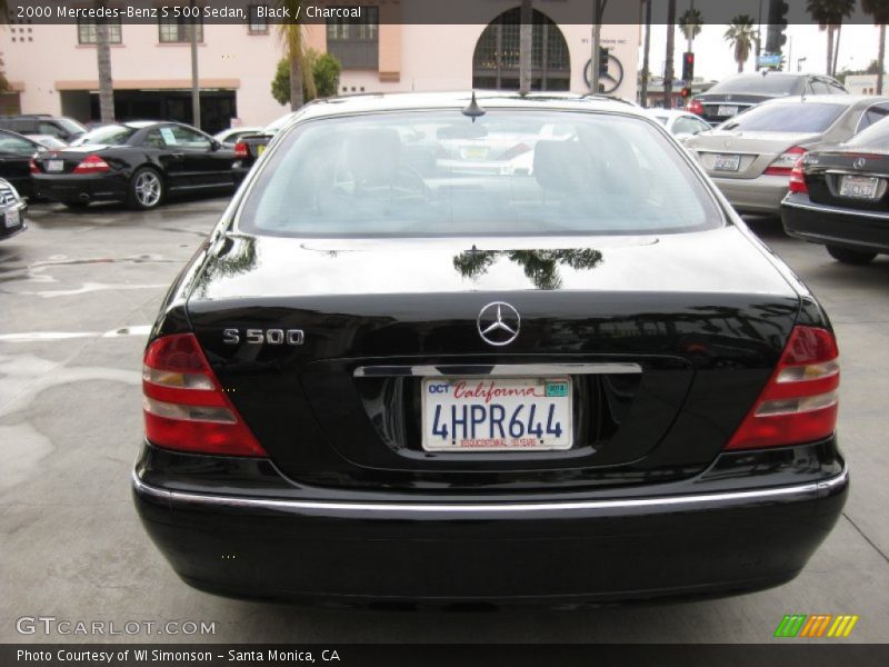 Black / Charcoal 2000 Mercedes-Benz S 500 Sedan