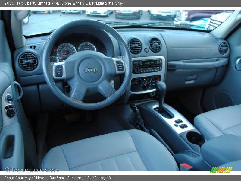 Stone White / Dark/Light Slate Gray 2006 Jeep Liberty Limited 4x4
