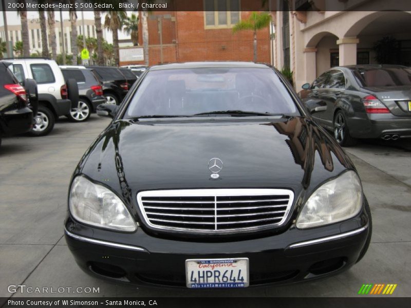 Black / Charcoal 2000 Mercedes-Benz S 500 Sedan