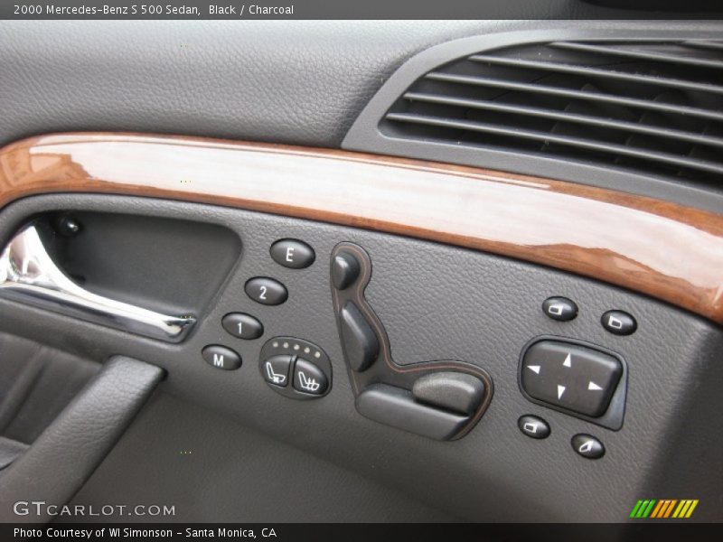Black / Charcoal 2000 Mercedes-Benz S 500 Sedan
