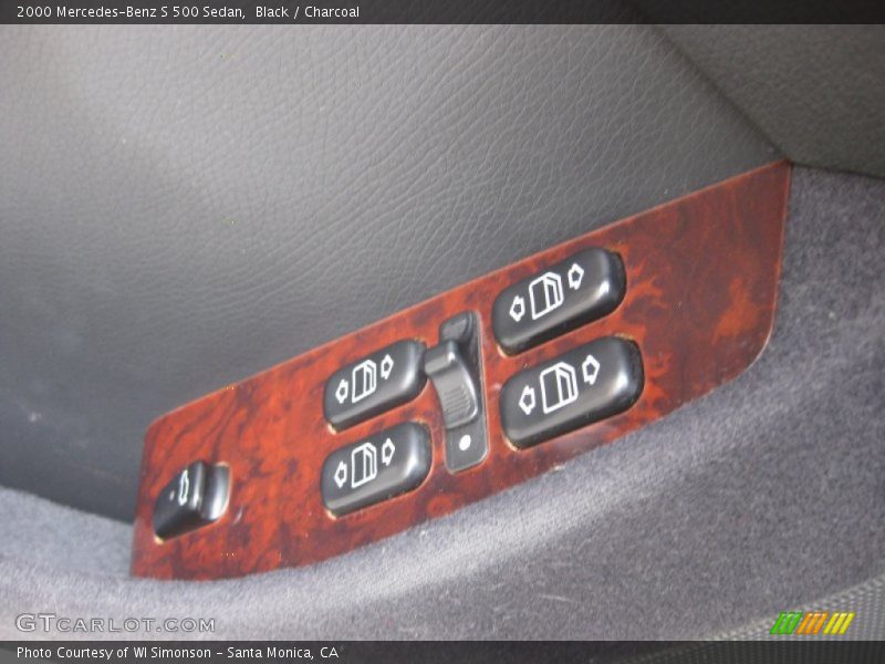 Black / Charcoal 2000 Mercedes-Benz S 500 Sedan