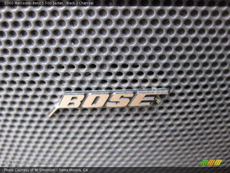 Black / Charcoal 2000 Mercedes-Benz S 500 Sedan