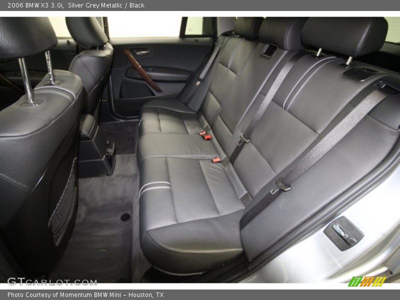 Silver Grey Metallic / Black 2006 BMW X3 3.0i