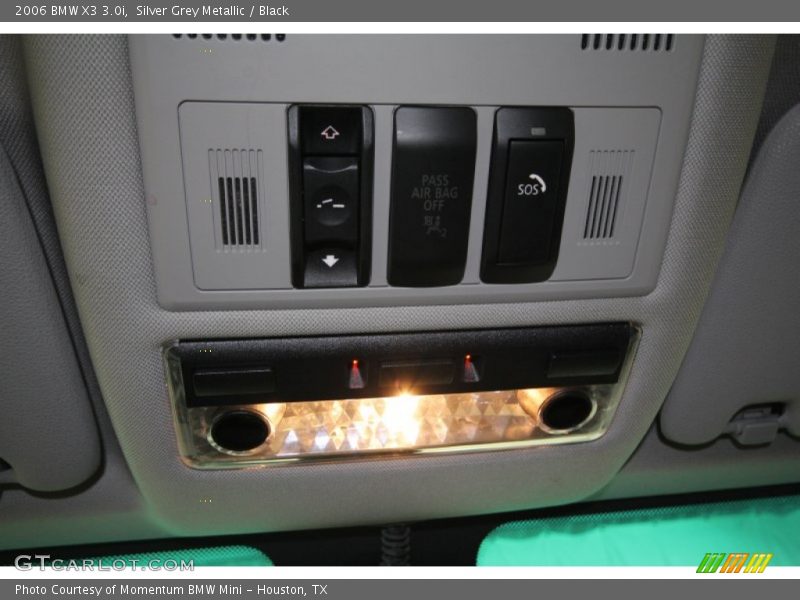 Silver Grey Metallic / Black 2006 BMW X3 3.0i