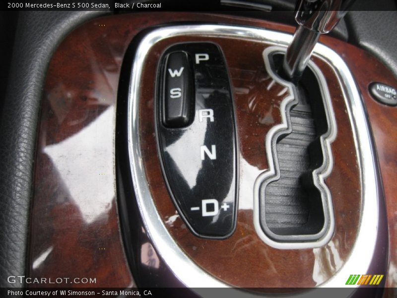Black / Charcoal 2000 Mercedes-Benz S 500 Sedan