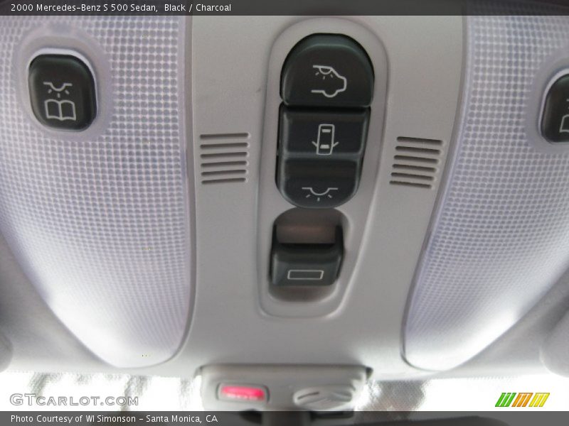 Black / Charcoal 2000 Mercedes-Benz S 500 Sedan