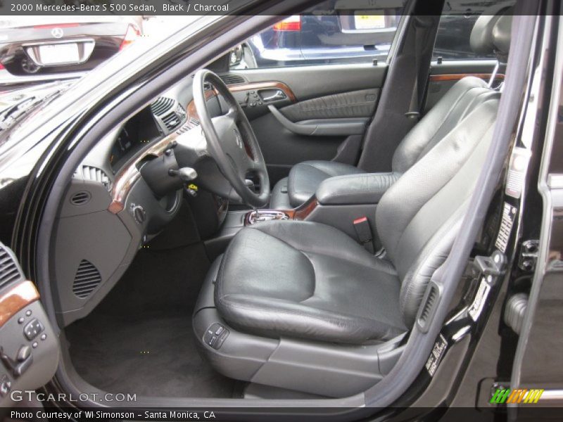 Black / Charcoal 2000 Mercedes-Benz S 500 Sedan