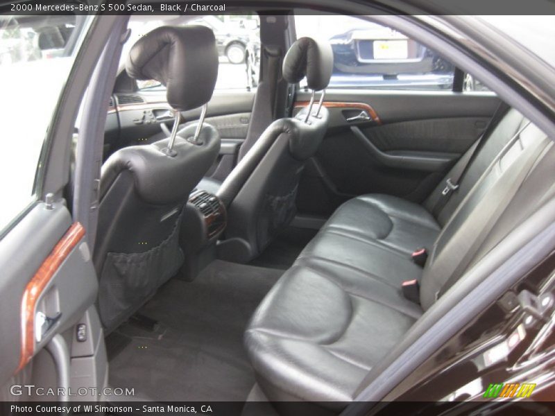 Black / Charcoal 2000 Mercedes-Benz S 500 Sedan