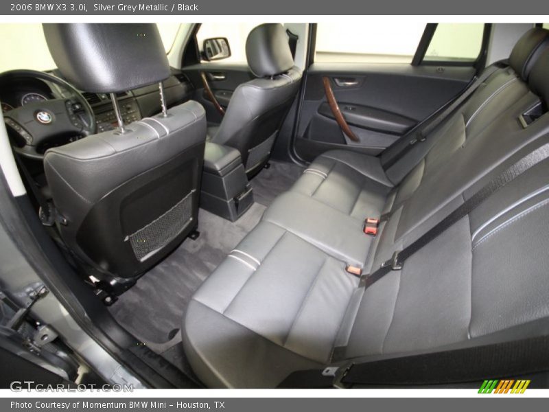 Silver Grey Metallic / Black 2006 BMW X3 3.0i