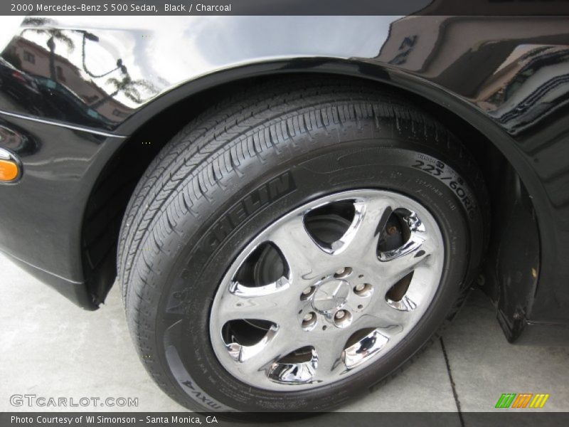 Black / Charcoal 2000 Mercedes-Benz S 500 Sedan