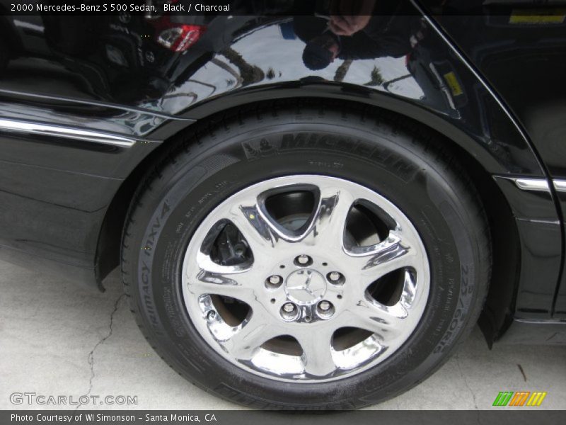 Black / Charcoal 2000 Mercedes-Benz S 500 Sedan
