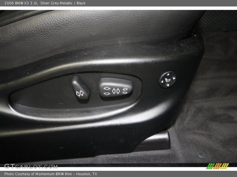 Silver Grey Metallic / Black 2006 BMW X3 3.0i