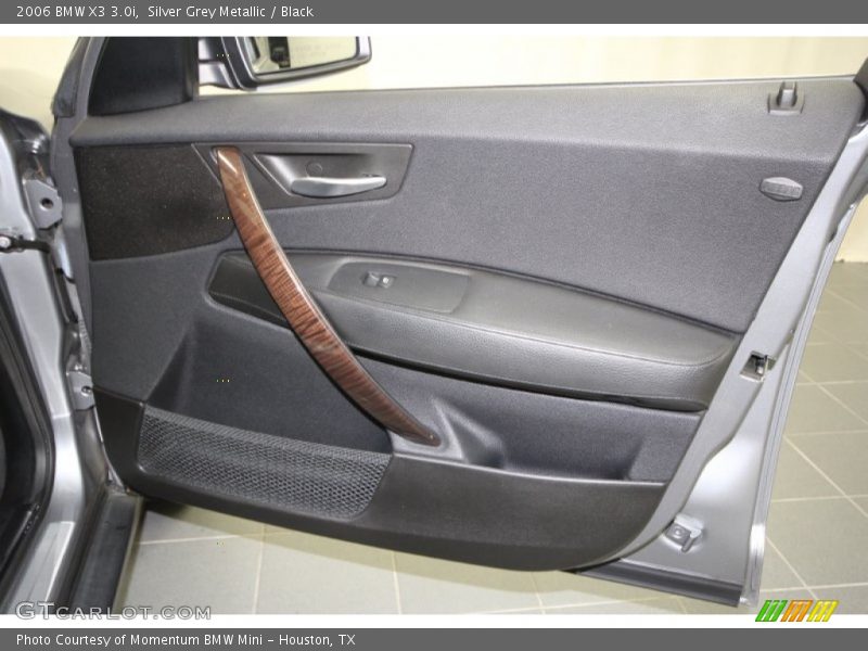 Silver Grey Metallic / Black 2006 BMW X3 3.0i