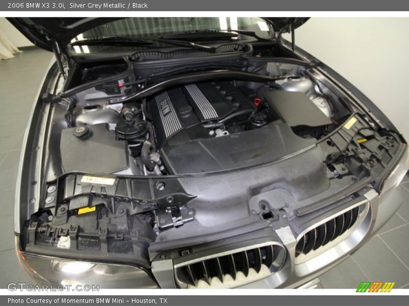 Silver Grey Metallic / Black 2006 BMW X3 3.0i