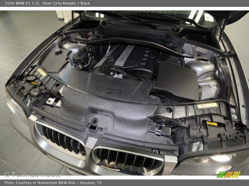 Silver Grey Metallic / Black 2006 BMW X3 3.0i