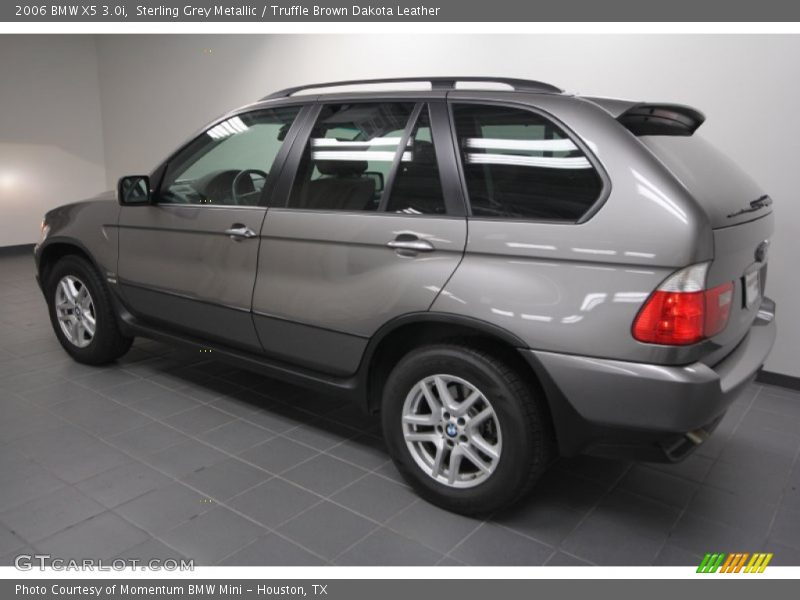 Sterling Grey Metallic / Truffle Brown Dakota Leather 2006 BMW X5 3.0i