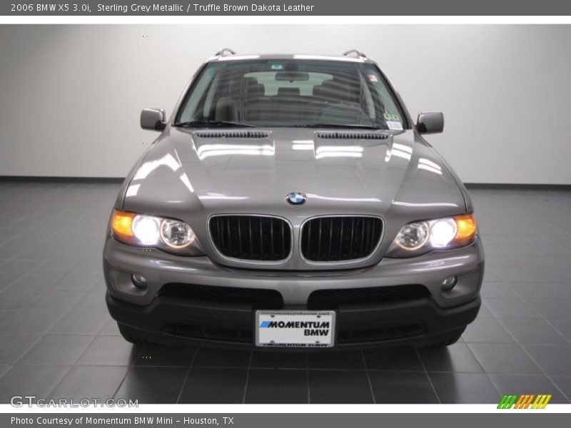 Sterling Grey Metallic / Truffle Brown Dakota Leather 2006 BMW X5 3.0i