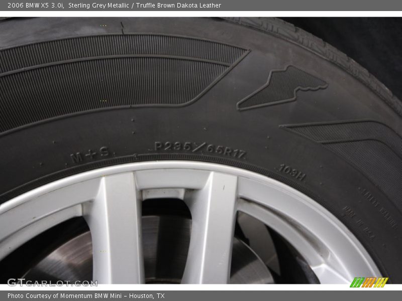Sterling Grey Metallic / Truffle Brown Dakota Leather 2006 BMW X5 3.0i
