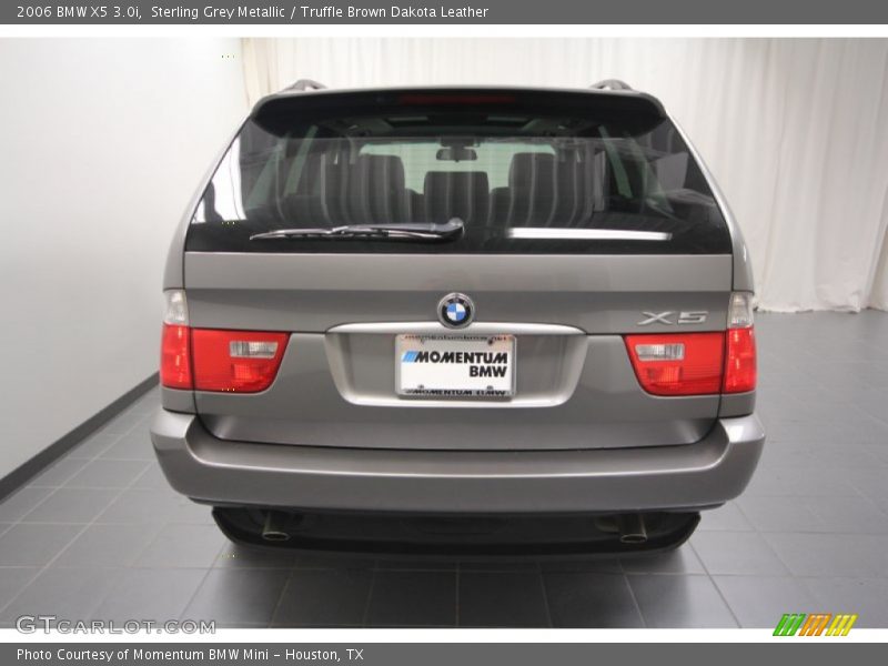 Sterling Grey Metallic / Truffle Brown Dakota Leather 2006 BMW X5 3.0i