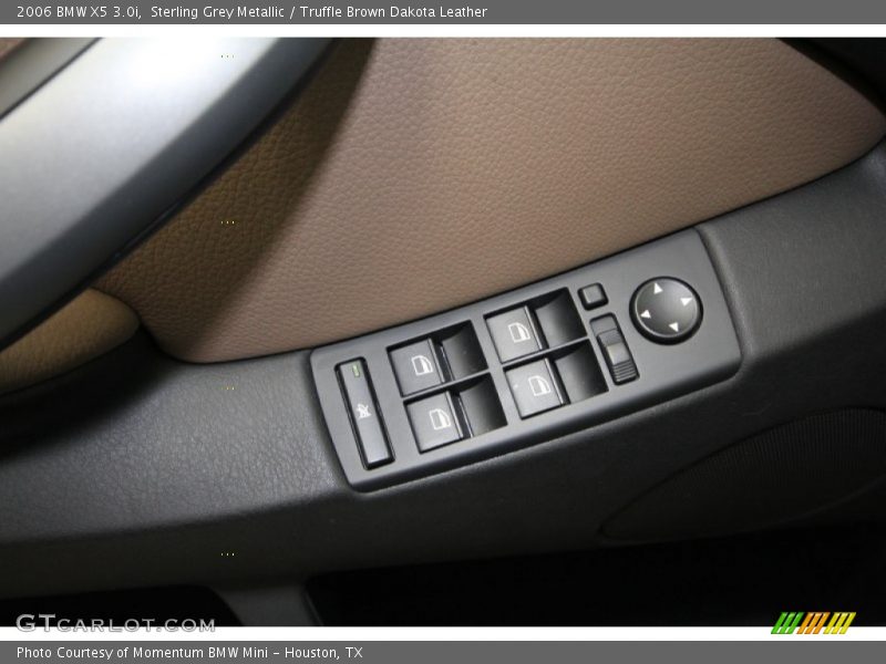 Sterling Grey Metallic / Truffle Brown Dakota Leather 2006 BMW X5 3.0i
