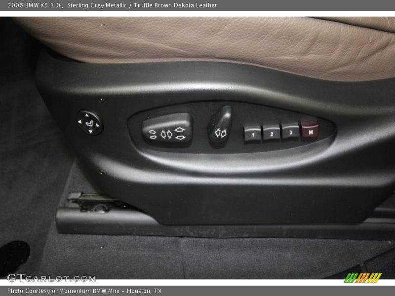Sterling Grey Metallic / Truffle Brown Dakota Leather 2006 BMW X5 3.0i