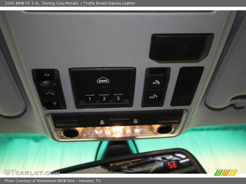 Sterling Grey Metallic / Truffle Brown Dakota Leather 2006 BMW X5 3.0i