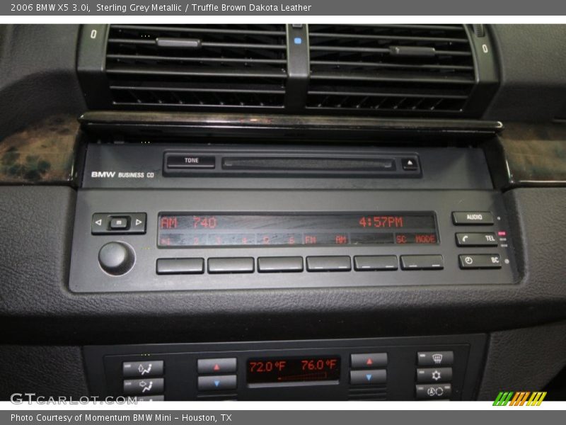 Sterling Grey Metallic / Truffle Brown Dakota Leather 2006 BMW X5 3.0i