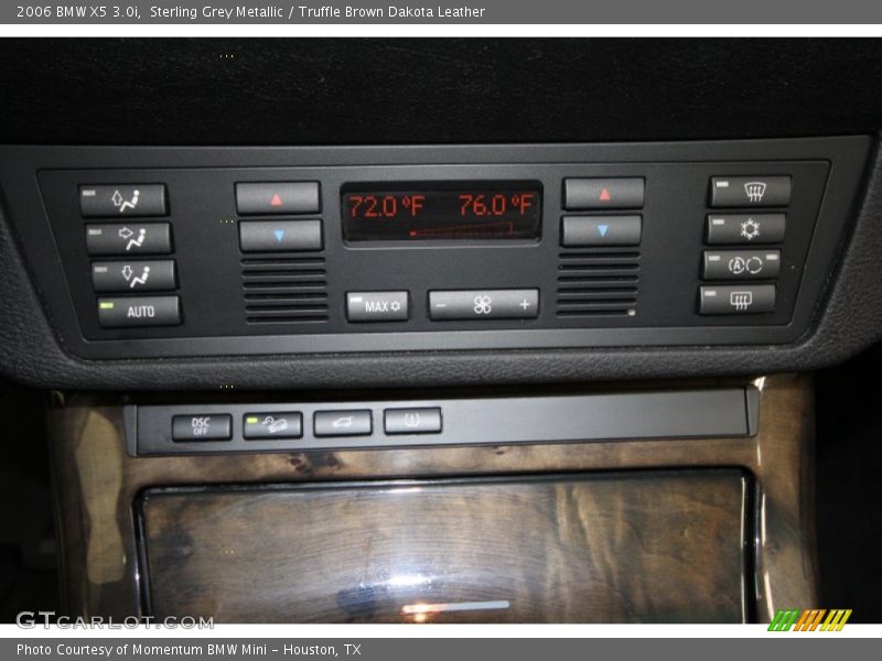 Sterling Grey Metallic / Truffle Brown Dakota Leather 2006 BMW X5 3.0i