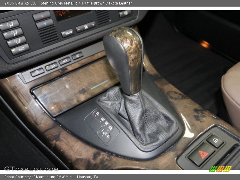 Sterling Grey Metallic / Truffle Brown Dakota Leather 2006 BMW X5 3.0i