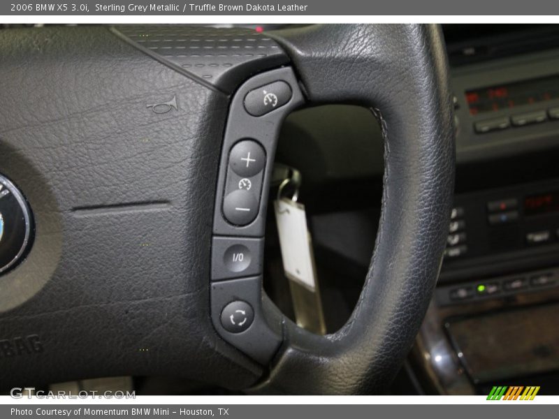 Sterling Grey Metallic / Truffle Brown Dakota Leather 2006 BMW X5 3.0i
