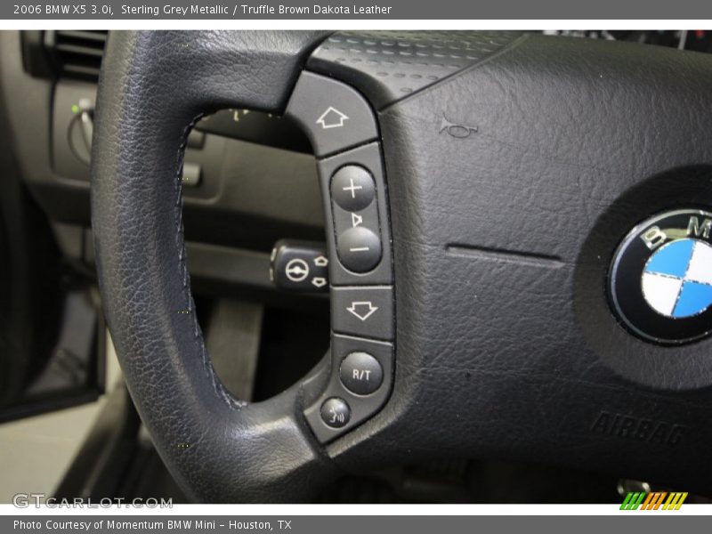 Sterling Grey Metallic / Truffle Brown Dakota Leather 2006 BMW X5 3.0i