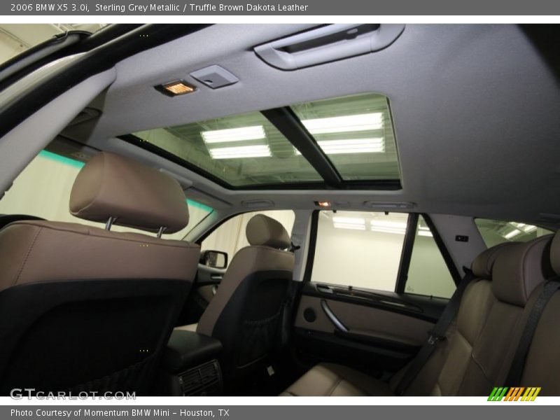 Sterling Grey Metallic / Truffle Brown Dakota Leather 2006 BMW X5 3.0i